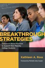 Breakthrough Strategies