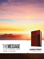 The Message: The Bible in Contemporary Language