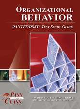 Organizational Behavior DANTES/DSST Test Study Guide