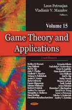 Game Theory & Applications