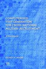 Computerised Test Generation for Cross-National Military Recruitment