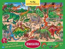 My Big Wimmelpuzzle--Dinosaurs Floor Puzzle, 48-Piece