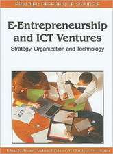 E-Entrepreneurship and ICT Ventures