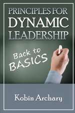 Principles for Dynamic Leadership