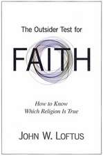 The Outsider Test for Faith