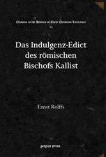 Rolffs, E: Das Indulgenz-Edict des roemischen Bischofs Kalli