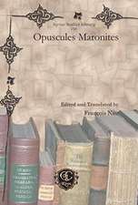 Opuscules Maronites