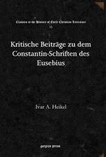 Heikel, I: Kritische Beitrage zu dem Constantin-Schriften de