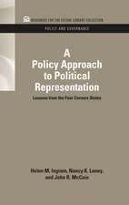 A Policy Approach to Political Representation: Lessons from the Four Corners States