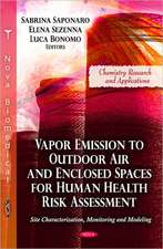 Vapor Emission to Outdoor Air and Enclosed Spaces for Human Health Risk Assessment: Site Characterization, Monitoring, and Modeling