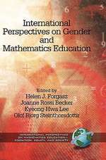 International Perspectives on Gender and Mathematics Education (Hc)