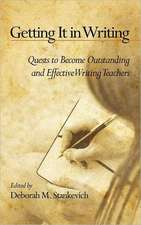 Getting It in Writing