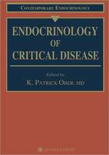 Endocrinology of Critical Disease