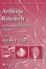 Arthritis Research: Volume 1: Methods and Protocols