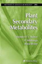 Plant Secondary Metabolites