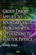 Group Theory Applied to Boundary Value Problems with Applications to Reactor Physics