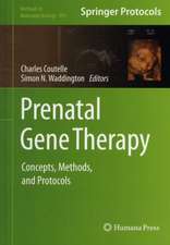 Prenatal Gene Therapy: Concepts, Methods, and Protocols