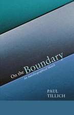 On the Boundary: An Autobiographical Sketch