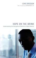 Hope on the Brink: Understanding the Emergence of Nihilism in Black America