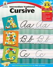 Intermediate Traditional Cursive, Grades 2-5