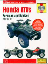 Honda Foreman ATV (95 –11) – 1995–2011