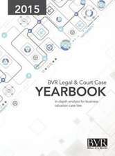 BVR Legal & Court Case Yearbook 2015