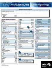 ICD-10-CM 2015 Snapshot Card - Hematology/Oncology