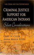 Criminal Justice Support for American Indians