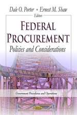 Federal Procurement