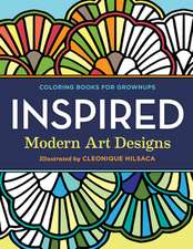 Coloring Books for Grownups: Modern Art Designs