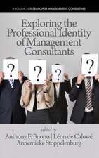 Exploring the Professional Identity of Management Consultants (Hc)