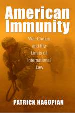 American Immunity: War Crimes and the Limits of International Law