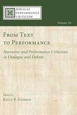 From Text to Performance