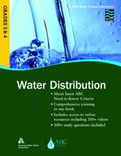 Water Distribution, Grades 3 & 4