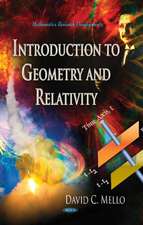 Introduction to Geometry and Relativity