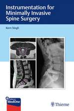 Instrumentation for Minimally Invasive Spine Surge ry