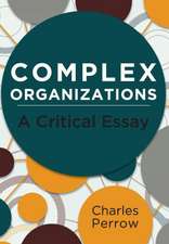 Complex Organizations: A Critical Essay