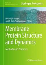 Membrane Protein Structure and Dynamics: Methods and Protocols