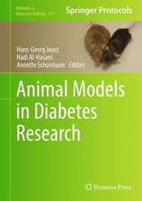 Animal Models in Diabetes Research