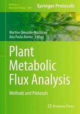 Plant Metabolic Flux Analysis: Methods and Protocols