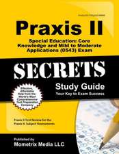 Praxis II Special Education: Subject As