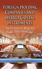 Foreign Holding Companies & Hybrid Capital Instruments