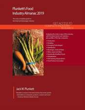 Plunkett's Food Industry Almanac 2019: Food Industry Market Research, Statistics, Trends and Leading Companies