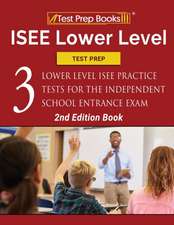 ISEE LOWER LEVEL TEST PREP