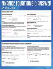 Finance Equations & Answers