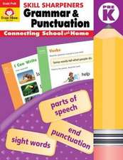 Skill Sharpeners: Grammar & Punctuation, Prek Workbook