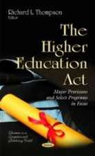 The Higher Education Act