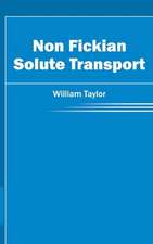 Non Fickian Solute Transport