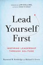 Lead Yourself First