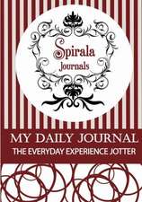 My Daily Journal (Maroon & White Design)